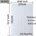 10 Sets Blank Sublimation A4 Jigsaw Puzzle with 120 Pieces - DIY Heat Press Transfer Crafts | Wholesale Thermal Transfer Pearl Puzzle - Buy Online on GoSupps.com