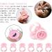Lizusidtsy Glue Rings Lash Ring for Glue Lash Glue Ring Holder Blooming Eyelash Glue Holder 400Piece - Buy Online on GoSupps.com