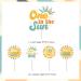 One in the Sun Cake Topper Set - Here Comes the One Cupcake Toppers Retro Boho Sun Smash Cake Topper Cupcake Picks for First Birthday Party Decorations - Buy Online on GoSupps.com