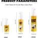 Amplesunshine Foam Cleaner Strong Decontamination Cleaners Spray Multifunctional Car Foam Cleaner Powerful Stain Removal Kit Foam Cleaner for Car and House Lemon Flavor (3Pcs 30ML) - Buy Online on GoSupps.com