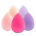 Marardi Pack 5 sponge for make-up Fuchsia pink cream purple and violet perfect as a make-up base liquid concealer creames beauty blender smooth easy to use blending latex-free pack 5 fuchsia pink cream purple and violet