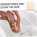 Loofah Back Brush Head - Exfoliating Bath Scrubber & Towel for Body Cleaning - Travel-Friendly Loofah for Effective Bathing - Buy Online on GoSupps.com