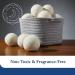 Cosy House Collection Wool Dryer Balls 3-Pack - Eco-Friendly Fabric Softener - Reusable & Long Lasting - Softens Clothes Naturally - Saves Time & Energy - White - Buy Online on GoSupps.com