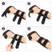EXCEART Wrist Strap Thumb Support Glove Metacarpal Splint & Tendonitis Brace for Hand Immobilization Adjustable Black 32x12cm - Buy Online on GoSupps.com