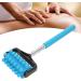 T-Shaped Massage Scooters Manual Body Rollers for Muscle Relief | Deep Tissue Trigger Point Massager Sky Blue - Buy Online on GoSupps.com