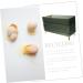 Serving Tray Box Plastic Container Plastic Pallet Fridge Egg Container Multi-Layers Eggs re-usable Green 26.5X16X10CM - Buy Online on GoSupps.com