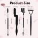 4 Pcs Eyebrow Brush & Comb Set - Professional Eyelash Separator Tool & Spoolies for Perfect Eye Makeup - Remove Clumps & Create Flawless Brows - Buy Online on GoSupps.com