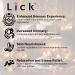 Lick Chocolate & Cream Massage Oil with Vitamin E - Edible Flavored Oil for Couples | Perfect for Romantic Date Night - 4 oz - Buy Online on GoSupps.com