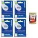 Italian Gourmet E.R. Classic Care Classic Lip Balm that Melts on Lips 4 x 5.5 g + Italian Gourmet Pulpa 400 g