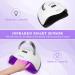 180W LED UV Nail Lamp | Gel Nail Dryer with Auto Sensor & LCD Display - Buy Online on GoSupps.com