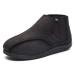 Women's Cozy Memory Foam Diabetic Slippers Wide Width Adjustable Comfy Warm Furry Plantar Fasciitis Shoes House Shoes With Arch Support Arthritis Edema Swollen House Shoes Anti Slip Sole Brown 41