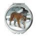 YENDOSTEEN Mirror Compact Mirror animal big big cat pocket mirror portable mirror