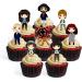 30 Strange Kids Theme #4 Edible Cupcake Toppers - FULL SET - 16 Characters! Stand Up Wafer Cake Decorations - Buy Online on GoSupps.com