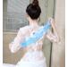 2 PCS Long Silicone Body Back Scrubber for Men, Women & Children - Blue - Buy Online on GoSupps.com