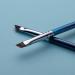 Fine Angled Eyeliner Brush Blue | PRO Precision Gel Makeup Brush - Buy Online on GoSupps.com
