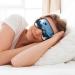 Snowboarding Print Unisex Sleeping Eye Mask | Soft Comfortable Light-Blocking Sleep Mask for Better Rest - Buy Online on GoSupps.com