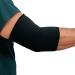 Rolyan Neoprene Elbow Sleeve Large Black Compression Brace for Pain Relief from Muscle Strains Sprains Joint Discomfort Inflammation Tendonitis & Other Injuries Flexible & Comfortable Support Black Without Strap Large