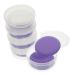 VINTORKY 5 Sets Puff Cushion Foundation Face Tools Makeup Applicators Sponges Ultra Body Puff Puffs Hydrophilic Non-latex Absorb Water Purple Loose Powder Puff Miss