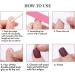 Coffin False Nails Short Fake Nails Pointed Ballerina Acrylic Press on Nails Full Cover Stick on Nails 24pcs for Women and Girls with solid glue nail lamp 1 count (Pack of 1) Yellow - Buy Online on GoSupps.com