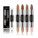 Cruelty-Free 8 Colors Contour Stick & Highlight Concealer 2-in-1 Set - Buy Online on GoSupps.com