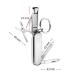 Zwilling Manik reset & Pedicure Set - 5-Piece Leather Nail Care Kit with Multi-Tool Stainless Steel & Travel Size | Buy Internationally - Buy Online on GoSupps.com