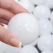 LittleTom 50 Plastic Baby Balls - 5.5cm Ball Pit Play Balls for Kids - White | International Shipping Available - Buy Online on GoSupps.com