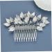 Angoily Hair Accessories Flower Side Comb Wire Hair Combs Hairdressing Side Comb Wedding Hair Clips Side Hair Combs Simple Side Comb Gold Hair Pin Tiara Zinc Alloy Delicate Bride - Buy Online on GoSupps.com