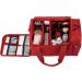 EB Jumbles Red Multifunctional Pocket Care Bag - First Aid Bag with Big Compartment 2 Outside Pockets Hand Loops & Removable Shoulder Strap - Ideal for Nursing Services - Buy Online on GoSupps.com