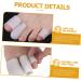 20 Pcs Silicone Gel Toe Sleeves & Caps - Big Toe Protectors | Toe Cover & Splints for Pain Relief - Buy Online on GoSupps.com