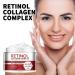Retinol Anti Aging Face Moisturiser Collagen Complex with Hyaluronic Acid Day Night Cream for Skin Tightening Lifting Firming Wrinkle Smoother for Women & Men - Buy Online on GoSupps.com