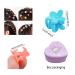100 Pcs Colorful Flower Baby Hair Clips for Girls with Box - Toddler Hair Accessories - Buy Online on GoSupps.com