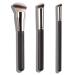 3Pcs Foundation Concealer Brush Slanted Foundation Brush for Liquid Makeup Angled Cream Foundation and Under Eye Concealer Brush Set for Blending Cream Powder Buffing Stippling (3 Sizes)