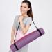 Bluelans Durable Cotton Yoga Mat with Carrying Strap - Premium Black Yoga Mat for Comfort & Stability - International Shipping Available - Buy Online on GoSupps.com