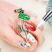Nail Art Sculpture Pens Silicone Dual Head Manicure Carving Pen Rhinestone Beads Picker Tool DIY Nail Decoration Tool - Buy Online on GoSupps.com