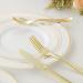 N9R 72Pcs Gold Plastic Forks - Durable & Heavy Duty Utensils for Parties, Weddings & Events - Buy Online on GoSupps.com