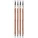 Eyebrow Pencil DoubleSided Waterproof 4 Pieces LongLasting Eyebrow Makeup Pencil Moderate Hardness Spiral Brush Head Beech Pen Handle for Daily Travel (Coffee) - Buy Online on GoSupps.com