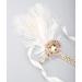 Chmier 1920s Flapper Feather Headband with Crystal Pearl Chain - White Feather Roaring 20s Headpiece for Prom, Party, Festival - Gatsby Hair Jewelry for Women - Buy Online on GoSupps.com