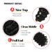 22 Inch Ocean Wave Crochet Hair 5 Pack - Deep Twist Wavy Braiding Hair (1B) - Pack of 5 - Buy Online on GoSupps.com