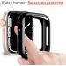 Goton Case 2 Pack for Apple Watch Series 8 & 7 - Soft TPU Edge Cover Bumper (Clear+Black 41mm) - Buy Online on GoSupps.com