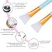 6-Piece Silicone Mask Brush Set | DIY Beauty Masks & Mud Mask Applicators for Men & Women - Buy Online on GoSupps.com