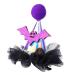 minkissy 1pc Halloween Lighted Hair Clips Halloween Hairpin Cosplay Hairclips Halloween Bat Headband Hair Clips for Bows Hair Clips for Women Button Battery Toddler Bow Tie Ribbon