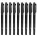 Tattoo Marking Pen Skin 10 PCS Temporary Tattoo Marking Pen - Double Head Tattoo Marker for Performance  Body Art  Design Pen for Tattoo Piercing Positioning Tattoo Markers for Skin Black