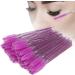 Disposable Eyelash Brush Mascara Eyelash Brush Disposable Makeup Brush Nylon Head Solid Portable Eyelash Curler Makeup Brush Convenient To Use (Purple) - Buy Online on GoSupps.com