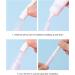 3PCS Reusable Cuticle Oil Pens - 2.5ml Transparent Twist Refillable Nail Polish Bottles with Brush Tip for Eyelash Growth - Cosmetic Containers - Buy Online on GoSupps.com