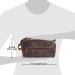 Rustic Town Buffalo Leather Toiletry Bag - Vintage Travel Shaving Dopp Kit - Waterproof Lining, Compact Design - Walnut Brown - Buy Online on GoSupps.com