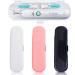 Mlysnd travel case oral 3 pieces of electric toothbrush etui electric toothbrush travel case for electrical toothbrush series plastic replacement case 22.5 * 7 * 4cm (3 colors)