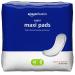 Amazon Basics Thick Maxi Pads for Periods, Super Absorbency, Unscented, 48 Count, 1 Pack (Previously Solimo) 48 Count (Pack of 1)