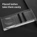 Durable Transparent Glass Eyelash Palette | Crystal Holder for Extensions & Makeup - Buy Online on GoSupps.com