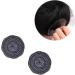 Tovinanna 4-Piece Head Massage Brush Set for Curly Hair - Men's Scalp Shampoo & Palm Brushes - Black Color - 8.5x8.5x4cm - Buy Online on GoSupps.com