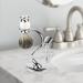 Linkidea Stainless Steel Razor Holder Stand - Non-Slip Shaving Brush Organizer for Bathroom & Shower - Compatible with Vikings Blade the Chieftain (Chrome - Buy Online on GoSupps.com